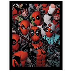 Impression selfie Deadpool...
