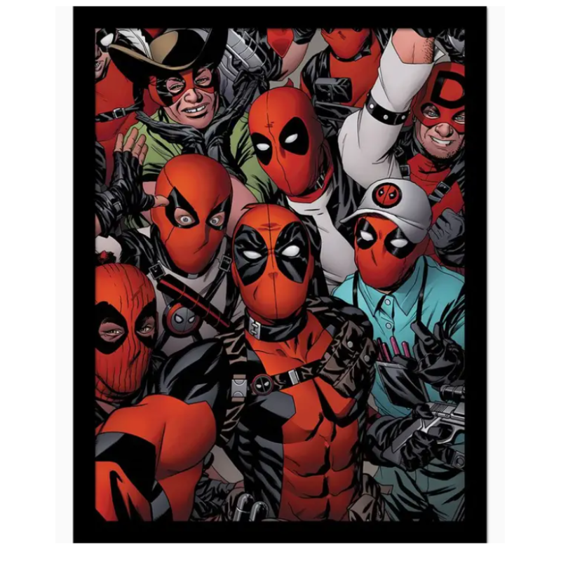 Impression selfie Deadpool - Marvel
