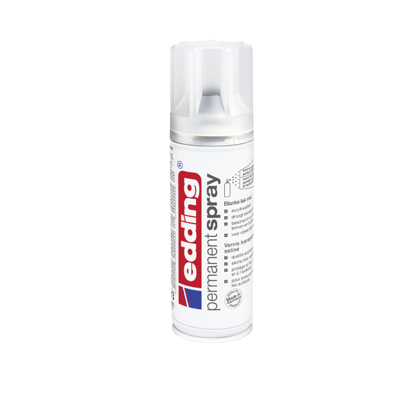 Edding 5200 • Spray permanent vernis clair satiné