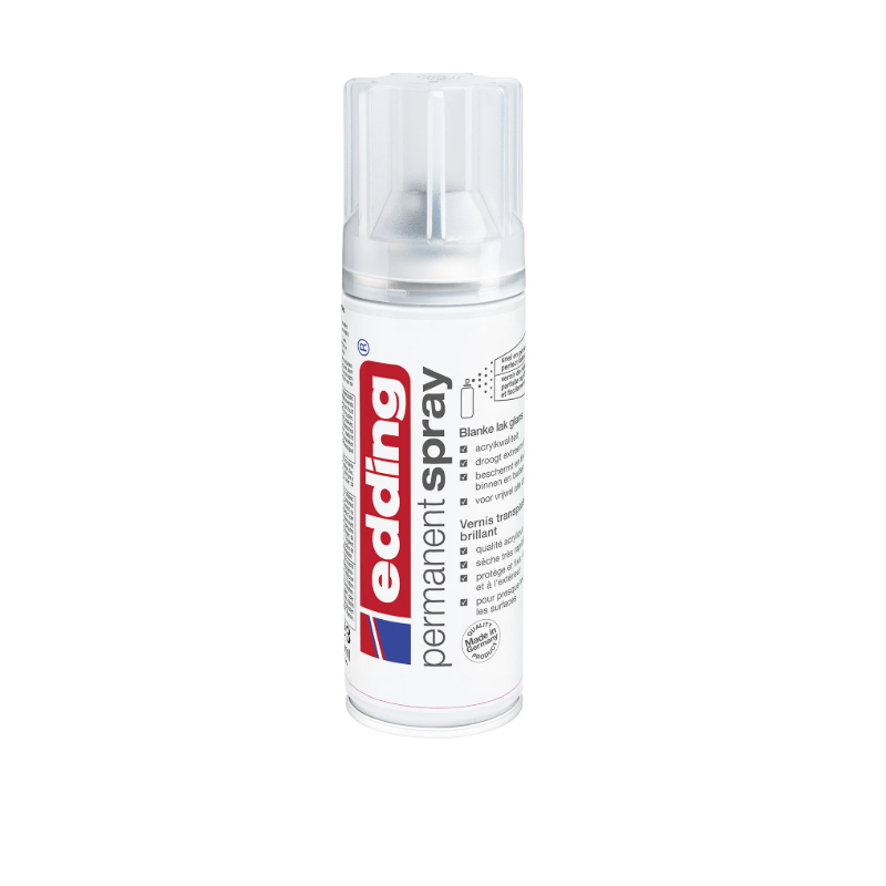 Edding 5200 • Spray permanent vernis clair brillant