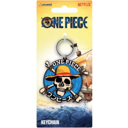 Porte-clé One Piece Live Action Straw Hat Pvc Keychain
