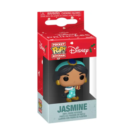 Figurine porte-clé de Jasmine - Aladdin - Disney