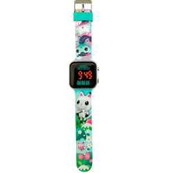 MONTRE LED GABBY CHAT LA MAISON MAGIQUE