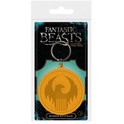 PORTE-CLES EN CAOUTCHOUC LOGO MACUSA - LES ANIMAUX FANTASTIQUES