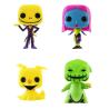 Pack de 4 figurines L'Etrange Noel de Mr Jack - Disney