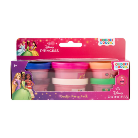 Set de 2 mini pots à pâte à modeler Princesses - Disney