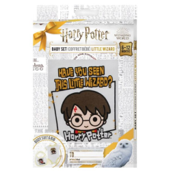 Ensemble body bébé Harry Potter avec bavoirs - Petit Sorcier. Taille : 12-18 mois.