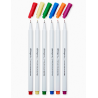Stylos à pointe fine 24 couleurs KINGART