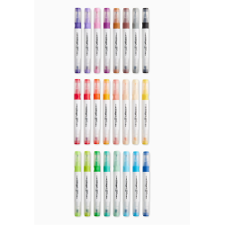 PACK 24 FEUTRES A EAU DOUBLE POINTE KINGART