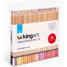 Pack de Crayons de couleur 72 couleurs Kingart