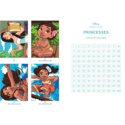 Coloriages mystères Disney Collector - Princesses