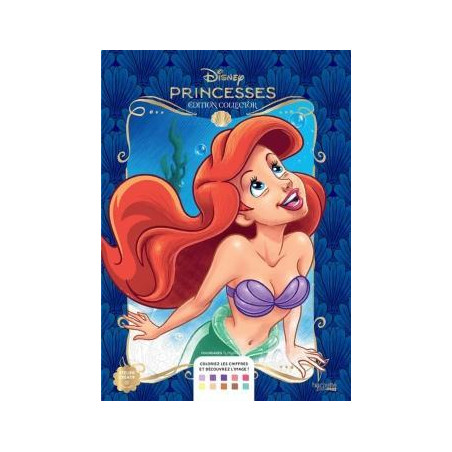 Coloriages mystères Disney Collector - Princesses