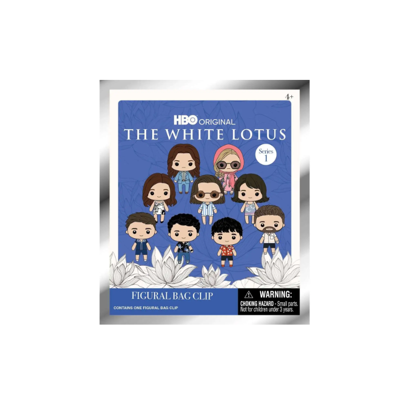 Blind Bag 3D Foam Bag Clip White lotus