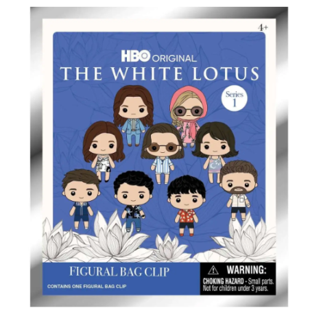 Blind Bag 3D Foam Bag Clip White lotus