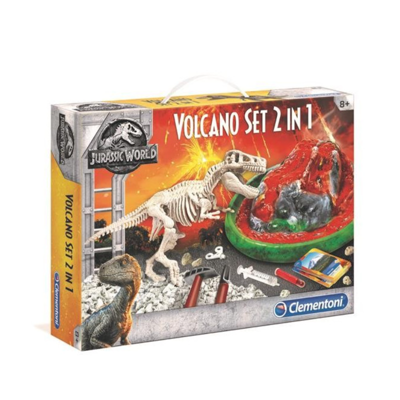 JURASSIC PARK - Ensemble Volcan Jurassic World de Clementoni