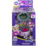 Polly Pocket-Coffret Soucoupe Volante, 2 figurines, 15 accessoires