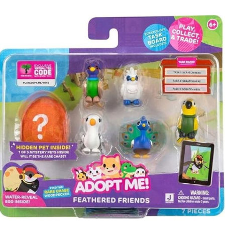Adoptez-moi - Pack de 6 figurines - Amis à plumes - Animaux