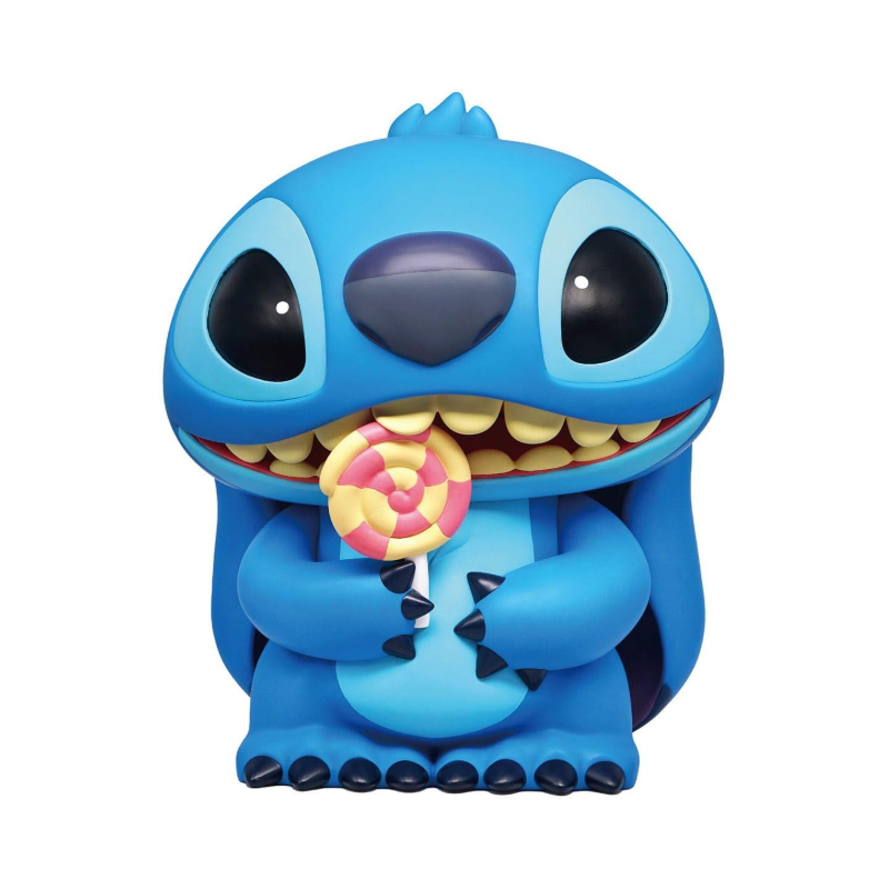 Lilo et Stitch Tirelire Géante Deluxe Stitch 41 cm, Bleu disney