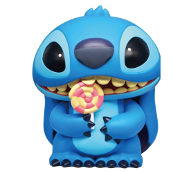 Lilo et Stitch Tirelire Géante Deluxe Stitch 41 cm, Bleu disney