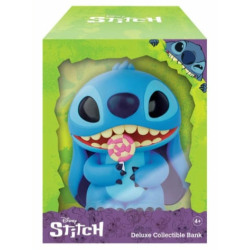 Lilo et Stitch Tirelire Géante Deluxe Stitch 41 cm, Bleu disney