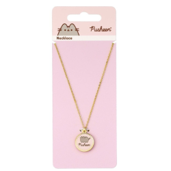 Pusheen - Pendentif doré...