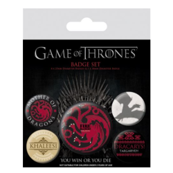 GAME OF THRONES - Pack 5 badges