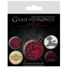 GAME OF THRONES - Pack 5 badges