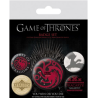 GAME OF THRONES - Pack 5 badges