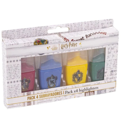 HARRY POTTER - Les 4 Maisons - Set de 4 Surligneurs