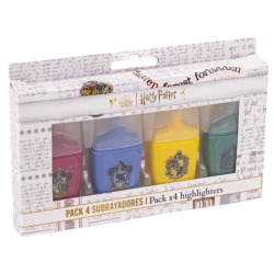 HARRY POTTER - Les 4 Maisons - Set de 4 Surligneurs