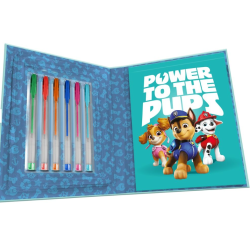 PAT PATROUILLE - Cahier d'activités + 6 stylos gel