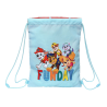 PAT PATROUILLE - Sac à dos serré par des ficelles  Funday Rouge Bleu clair