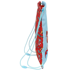 PAT PATROUILLE - Sac à dos serré par des ficelles  Funday Rouge Bleu clair