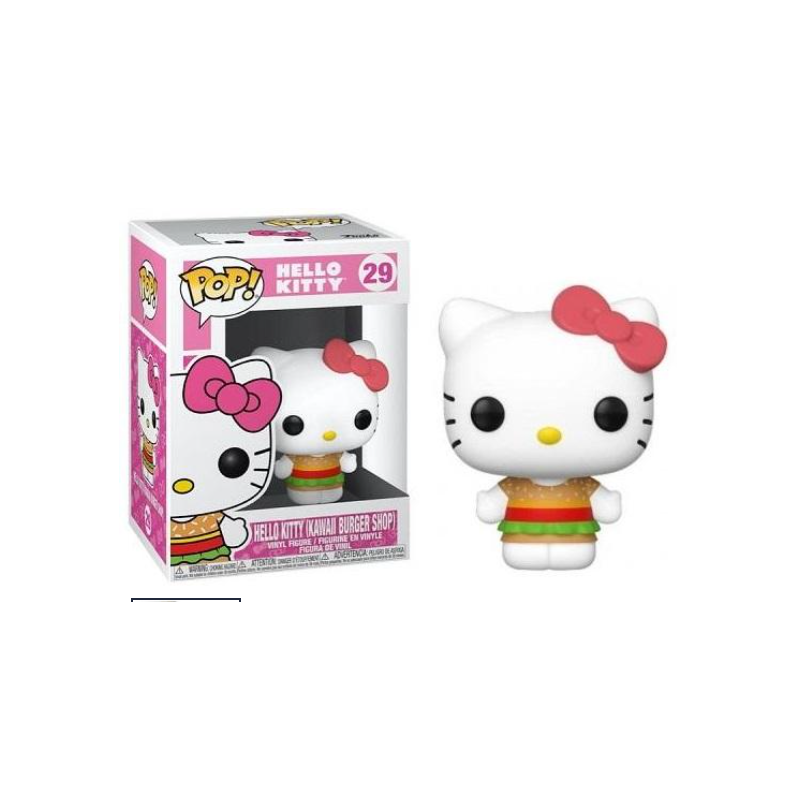 Figurine Funko POP N°029 - Hello Kitty ( Kawaii burger shop )