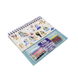 Coffret de coloriage Bluey avec autocollants
