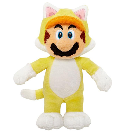 Peluche Mario chat - Super Mario Bros