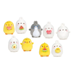 BLIND BOX - PELUCHES MOLANG -12 PERSONNAGES 25CM
