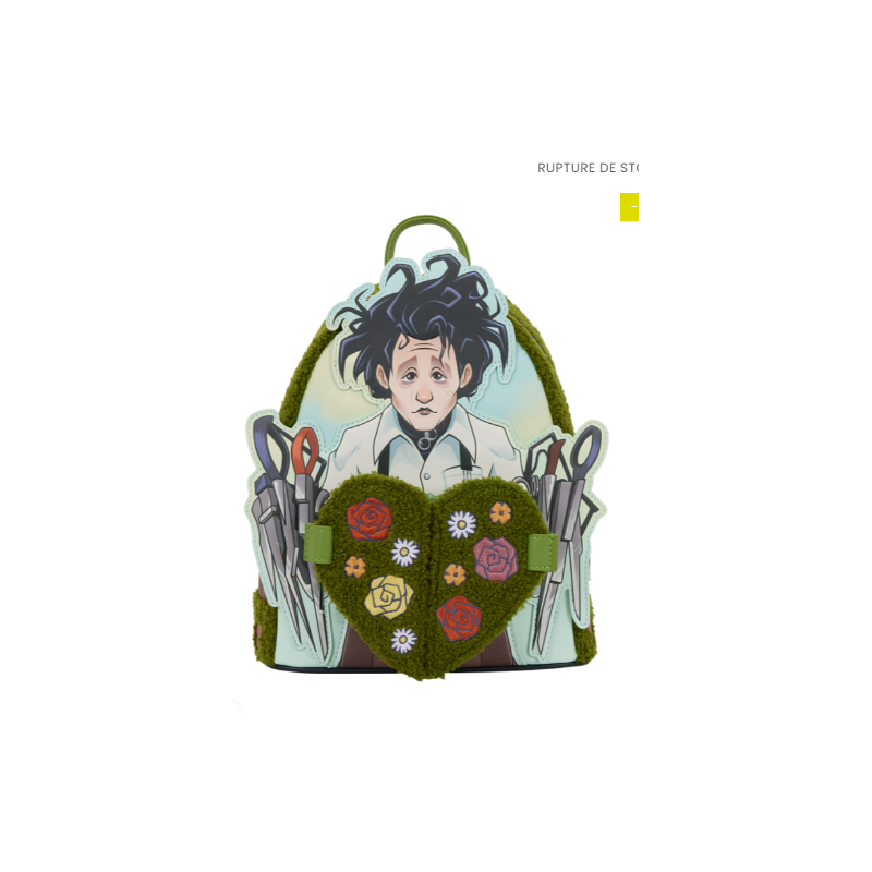 Sac à dos Sherpa Edward aux mains d'argent - Disney - Loungefly