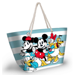 Mickey Mouse Sac de plage bleu 52x37x17cm