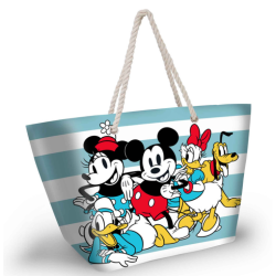 Mickey Mouse Sac de plage bleu 52x37x17cm