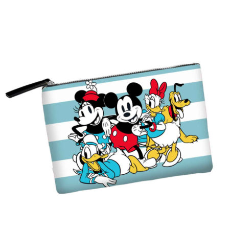 Trousse de toilette Mickey Mouse bleu - 22,5 x 30,5 x 2 cm