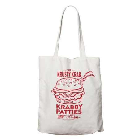 BOB L'EPONGE - Krusty Krab - Tote Bag - 40 x 40 cm