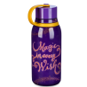 DISNEY - Bouteille d'eau en acier inoxydable Star, Wish 330 ml.