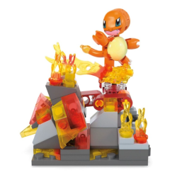 Pokémon - Jeu de construction MEGA Danse Flammes de Salamèche
