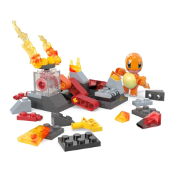 Pokémon - Jeu de construction MEGA Danse Flammes de Salamèche