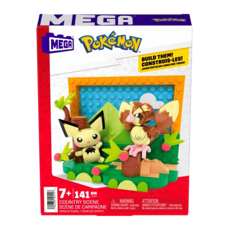 Pokémon - Jeu de construction MEGA Pichu et Roucool