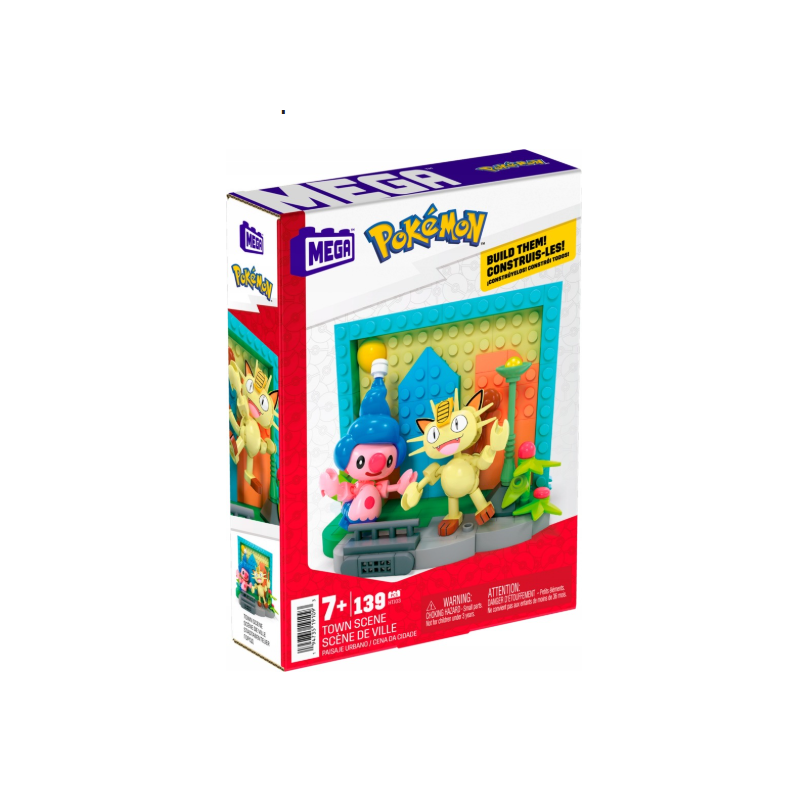 Jeu de construction de Miaouss et mime Jr - Pokémon