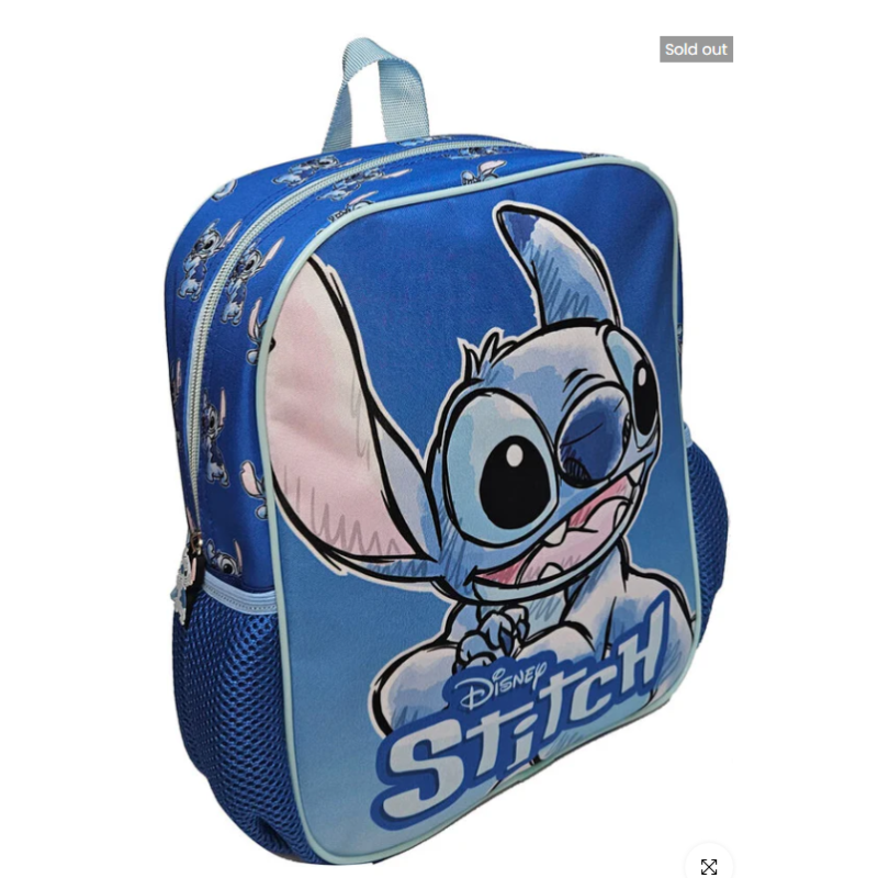 Sac à dos bleu Stitch - Disney 30cm