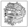 Coloriage Cozy colo - Japon kawaï