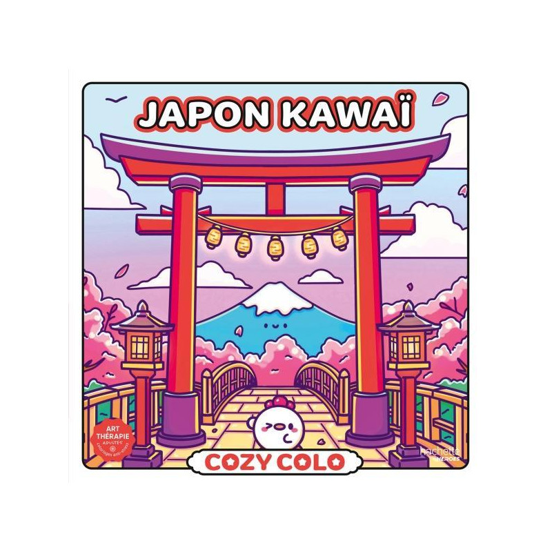 Coloriage Cozy colo - Japon kawaï